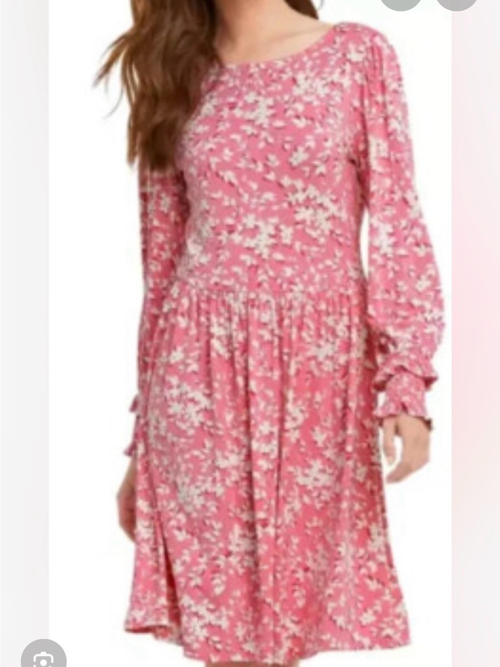 Pink Floral Dress